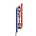 thumbnail image 2 of Auction Sign feather flag Pole kit for Outdoor by Mavis Printing | 15 FEET Long Polyester Outdoor Banner Flag for Easy Hang | HD Print Swooper Flags to Advertise Real Estate Business, 2 of 6