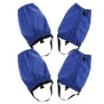 thumbnail image 1 of 2 Pares De Polainas Impermeables Para Caminar Al Aire Libre Para Caminar, Polainas, Azul Sunnimix Polainas para caminar, 1 of 8