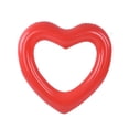 thumbnail image 1 of Flotador inflable con forma de corazón para piscina, playa y viajes Love Floats, 1 of 8