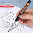 thumbnail image 4 of Long Tip Deep Hole Oil-Based Markers, Waterproof Permanent Wood Marker Pens, 45mm Extended Nib Hard-to-Reach Surface Markers,Construction Marking Tools, Industrial & Carpentry Marking Supplies, 4 of 7