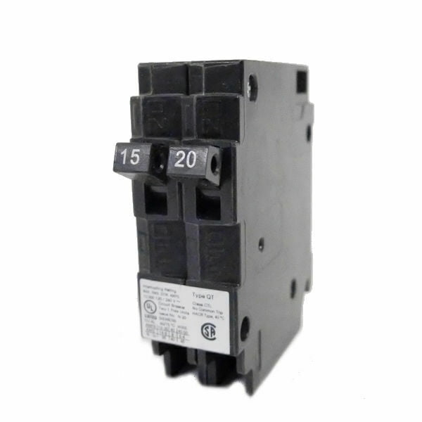 Siemens ITEQ1520 duplex Circuit Breaker Type QT Class CTL Twin 15A/20A