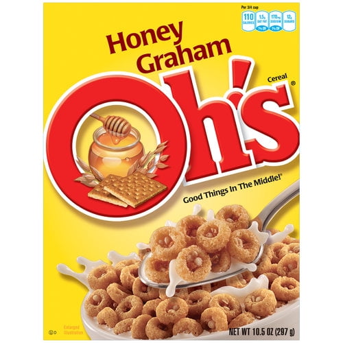 Quaker Oats Ohs Cereal, 10.5 oz