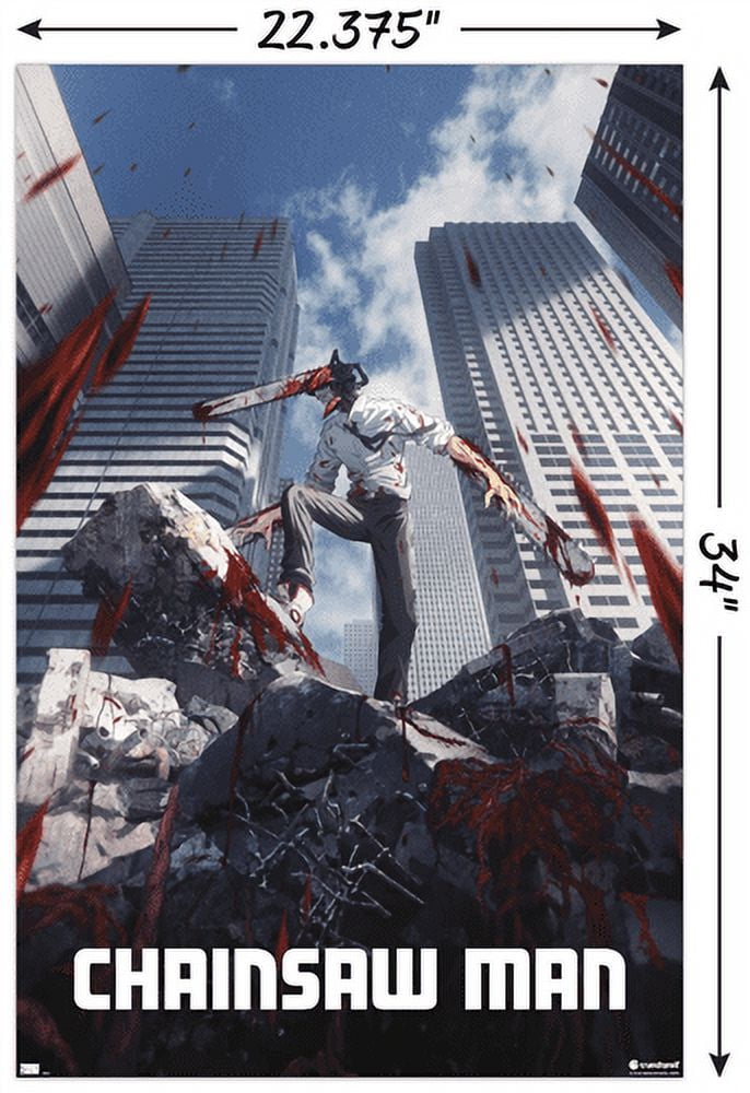Chainsaw Man - Key Art Wall Poster, 22.375