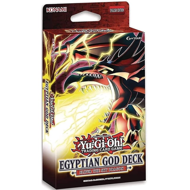 Juego de cartas coleccionables Yu-Gi-Oh! El dios egipcio Deck Slifer