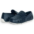 thumbnail image 2 of Floafers Prodigy Driver Kids Water Shoes, Navy Peony/Bright White, Size J4, 2 of 5