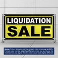 thumbnail image 3 of Liquidation Sale 13 oz Heavy Duty Vinyl Banner Going Out Of Business Everything Must Go Sign Final Sale Banner with Metal Grommets, Outdoor/Indoor, Single-Sided (5x3 Ft, Black & Yellow & White), 3 of 6