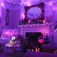thumbnail image 6 of AGCAN 33ft Halloween Lights, 100 LED Halloween String Lights with 8 Lighting Modes, Waterproof Plug in Outdoor Indoor Tree Wedding Party Garden Halloween Christmas Decorations (Purple), 6 of 14