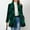 Green-a, variant on Flannel Plaid Jackets for Women, Lapel Button Fleece Cardigan Coat, Fall Winter Long Sleeve Tops with Pockets
