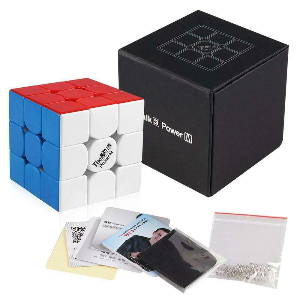 QiYi Valk 3 Power 3X3X3 Black Speed Cube Magic Cube USA Stock 