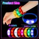 thumbnail image 2 of Pulseras LED Dhseinat activadas por sonido, 100 piezas para eventos, 2 of 8