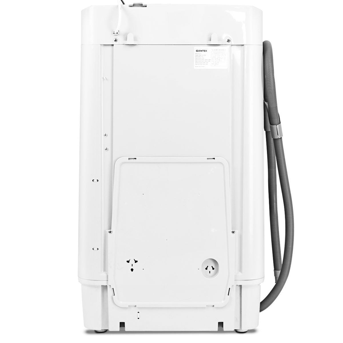 Giantex Portable Washing Machine Spin Compact Washer 1.6 Cu.ft Drain Pump