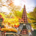 thumbnail image 3 of POINTERTECK 2PCs Harvests Festival Thanksgiving Gift Dwarf Gnome Handmade Home Faceless Doll Decor, 3 of 6