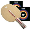 thumbnail image 2 of Butterfly Sriver Table Tennis Rubber | 1.5 mm, 1.7 mm, 1.9 mm, 2.1 mm, or MAX | Red or Black | 1 Inverted Table Tennis Rubber Sheet | Professional Table Tennis Rubber, 2 of 5