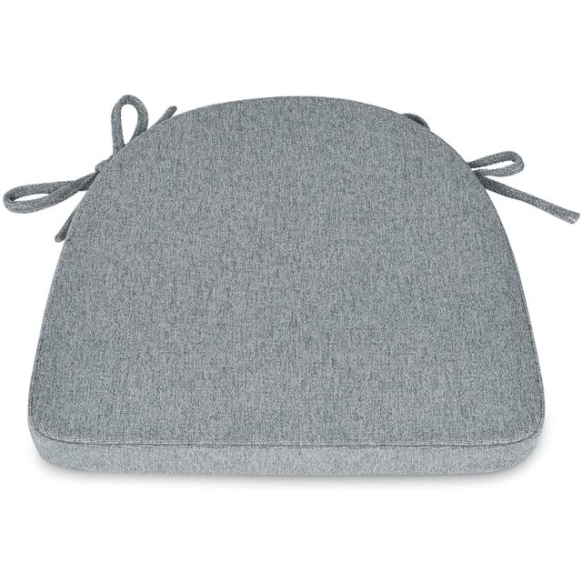 Shinnwa Chair Cushion with Ties for Dining Chairs [17 x 16.5 inches