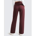 thumbnail image 2 of CRZ YOGA Cotton Fleece Lined Sweatpants Women 30" Straight Leg Casual Lounge Pants with Pockets, 2 of 4