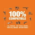 thumbnail image 5 of RIDGID 18V 4.0Ah Power Tool Batteries with Charger for RIDGID Power Tools, 5 of 6