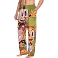 thumbnail image 2 of The Cuphead Show Animated Men's Pajama Pants With Pockets Lounge Fashion Cozy Daily Sleep Pants Sleepwear, 2 of 8
