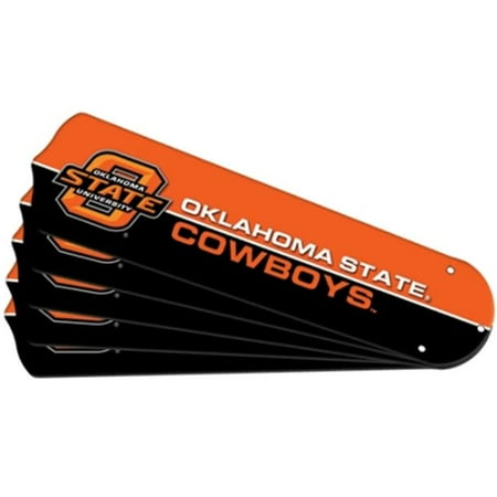 Ceiling Fan Designers 7992-OKS New NCAA OKLAHOMA STATE COWBOYS 42 in. Ceiling Fan Blade Set