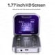 thumbnail image 3 of Mini Flip Mobile Phone 2SIM Card Small Display Foldable Phone(Blue), 3 of 5