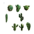 thumbnail image 2 of Artificial Cactus Decor Faux Cactus Plant Fake Succulents Plants Artificial Cacti 8 Pieces Unpotted Indoor Home Décor Fake Cactus Stems, 2 of 7