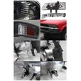 thumbnail image 2 of Chevy S10 Blazer Pickup Smoke Headlights+Bumper Amber Reflector Lamps, 2 of 2
