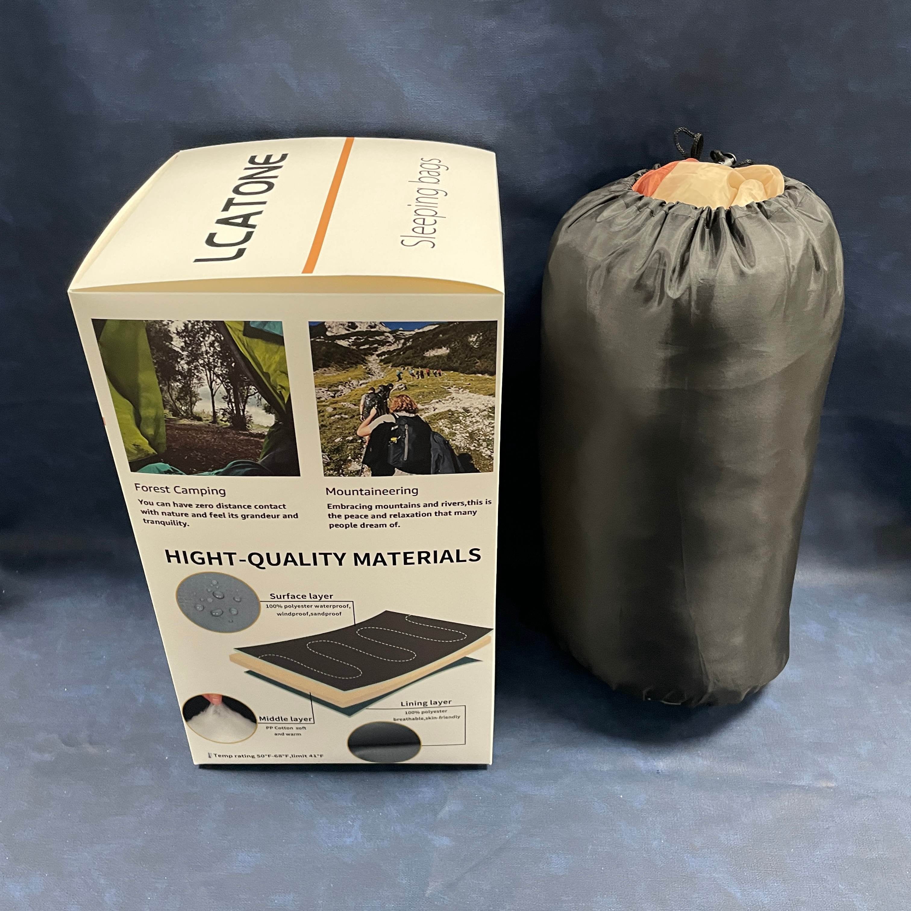 LCATONE Sleeping bags,3 Season Cold&Warm Weather Waterproof Camping Sleeping Bags - Lightweight Sleeping Bags for Camping Hiking Outdoor Travel
