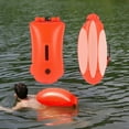 thumbnail image 4 of Storage Type Double Air Bag Back Float Boat Throwable Flotation Device High Buoyancy Boat Throw With Strap Water Proof Throwable Flotation Device For Boating Swimming Boat Glitter Tube Float Dinosaur, 4 of 5