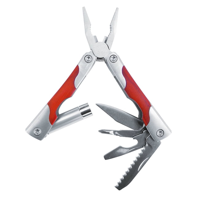 Multiherramienta 9 En 1 MIKELS Color Rojo/Plata