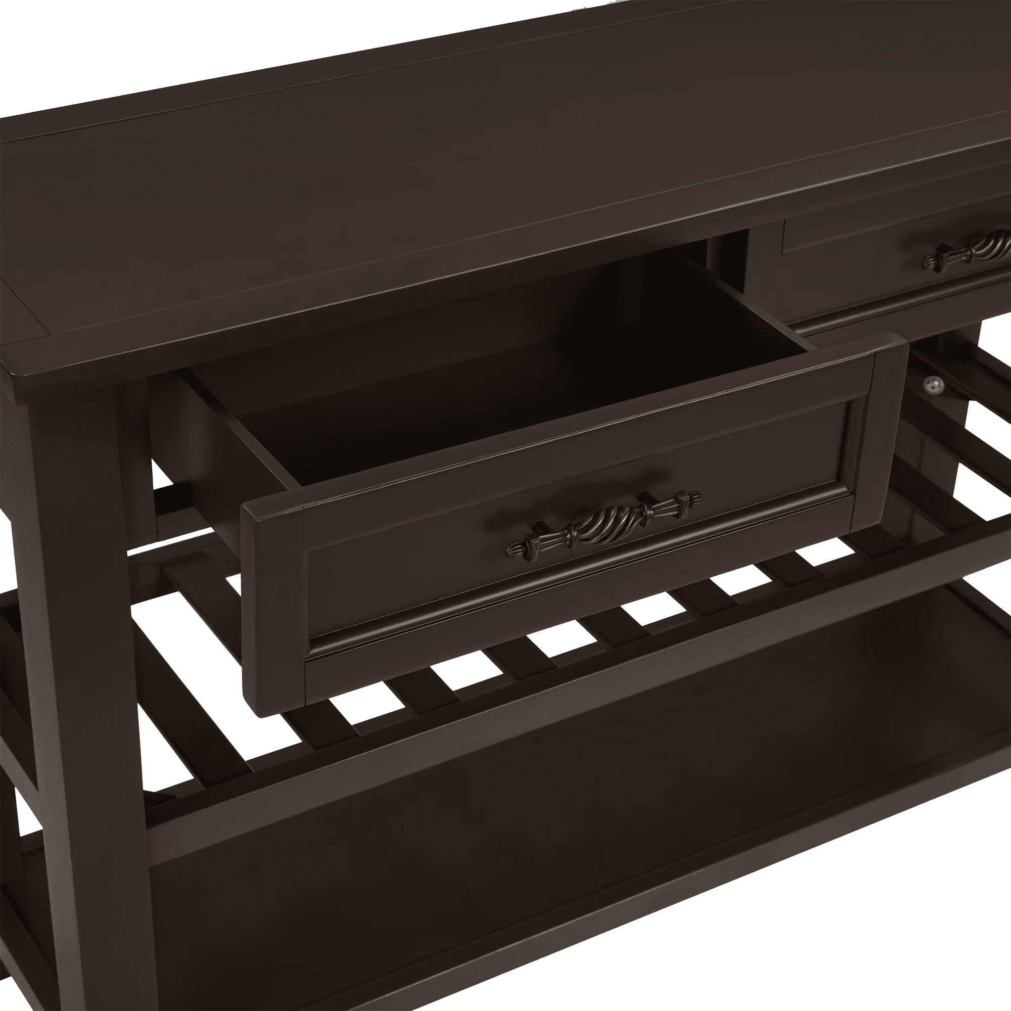 Aukfa Narrow Console Table with Storage Drawer, Entryway Table, Sofa Table for Living Room, Coffee