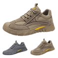 thumbnail image 2 of NOKIO Men's Road Running Shoes Wide Width 𝖫a𝖼e Up Sneakers Fashion Non-S𝗅ip Sport Shoes Comfortable Durab𝗅e Outdoor Athlet𝗂c Shoes Lightweight Breathable Trainer Shoes for Gym Workout, 2 of 9
