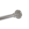 Monte Carlo Collection Shower Curtain Rod Brackets in Satin Nickel