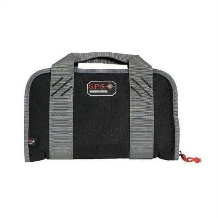 G-OUTDRS GPS DBLCOMP PISTOL CASE BLK