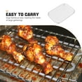 thumbnail image 3 of Yardwe Versatile Air Fryer Grilling Rack Stackable Stainless Steel Bracket for Baking and Cooking, 3 of 8
