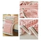 thumbnail image 4 of Manta de franela gruesa de doble capa, ideal para cubrir la siesta en la oficina, manta cálida y acogedora para la cama o el sofá, rosa, 4 of 6