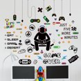 thumbnail image 3 of Pegatinas de pared para gamepad, pegatinas de grafiti autoadhesivas, pegatinas decorativas para dormitorio de niño, pegatinas de pared para gamers, hermosa decoración, 3 of 6