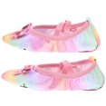 thumbnail image 3 of WORGEOUS 1 par de zapatos de ballet para niñas, zapatos de baile con lazo, zapatos de práctica de Ballet para niños, zapatos de baile, 3 of 9