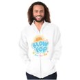 thumbnail image 5 of Vintage Candy Lollipop Blow Pop Quote Zip Up Hoodie Men's Women's Brisco Brands M, 5 of 6