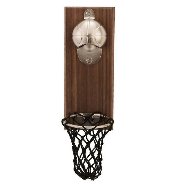 Basketball Court Bottle Opener Basketball Hoop Wall Mount