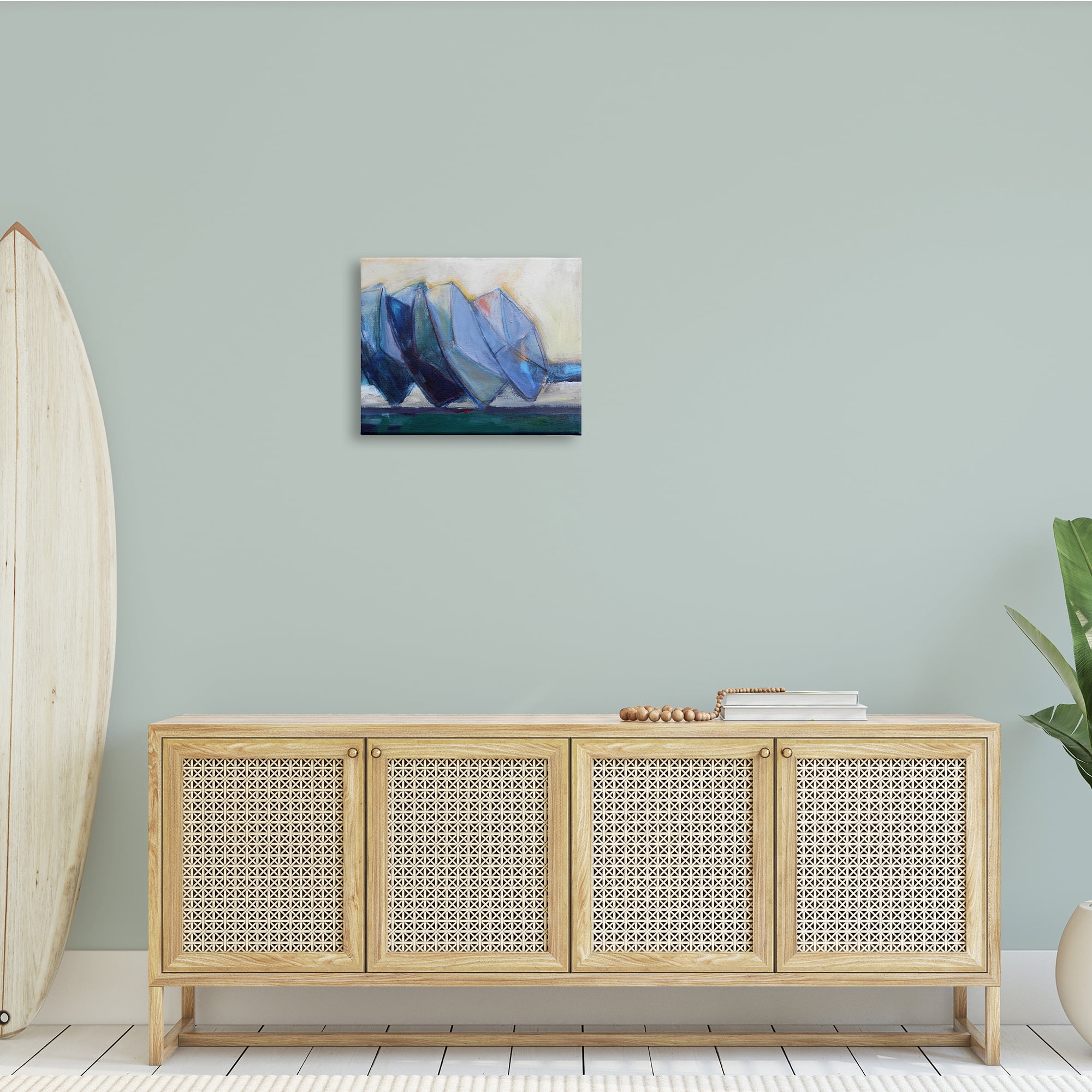 Stupell Indtries Boats Stacked at Shoreline Abstract Beach Still Life,20 x 16,Design by Snne Marie