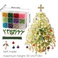 thumbnail image 2 of DIY Beaded Christmas Tree Kit, Handmade Holiday Craft Set, Colorful Beads and Wire Holiday Craft Set for Adults, Tabletop Decor Holiday Xmas Gift, Family Christmas Activity, 2 of 7