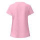 thumbnail image 3 of Fiudx Camisas para Mujer Blusa de Manga Corta con Cuello En V para Mujer, Uniforme de Trabajo, Blusa con Bolsillo Sólido, 3 of 3