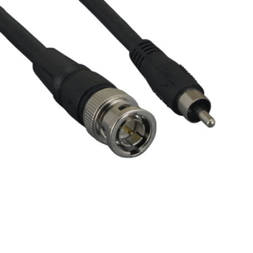 Kentek 6 Feet FT Premium BNC male to RCA male composite video cable
