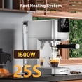 thumbnail image 3 of Cafetera KEENSTAR Espresso 20 Bar con Pantalla Táctil, 3 of 8