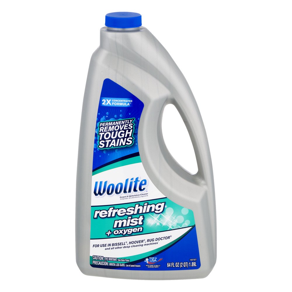 Woolite Refreshing Mist + Oxy Formula for Full Size Carpet Cleaners, 64