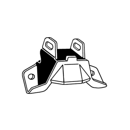 Front Engine Mount - Compatible with 1961 - 1963 Oldsmobile F85 3.5L V8 1962
