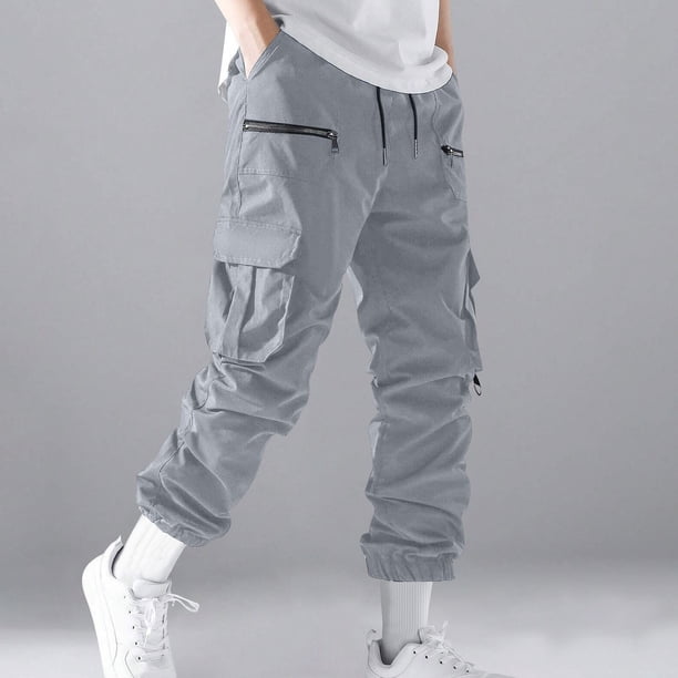 Pantalones largos para hombre, moda de primavera e invierno, pantalones deportivos casuales, pantalones para hombre