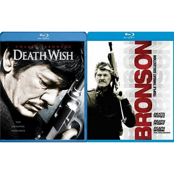 Death Wish 1, 2, 3 & 4 (Blu-ray)