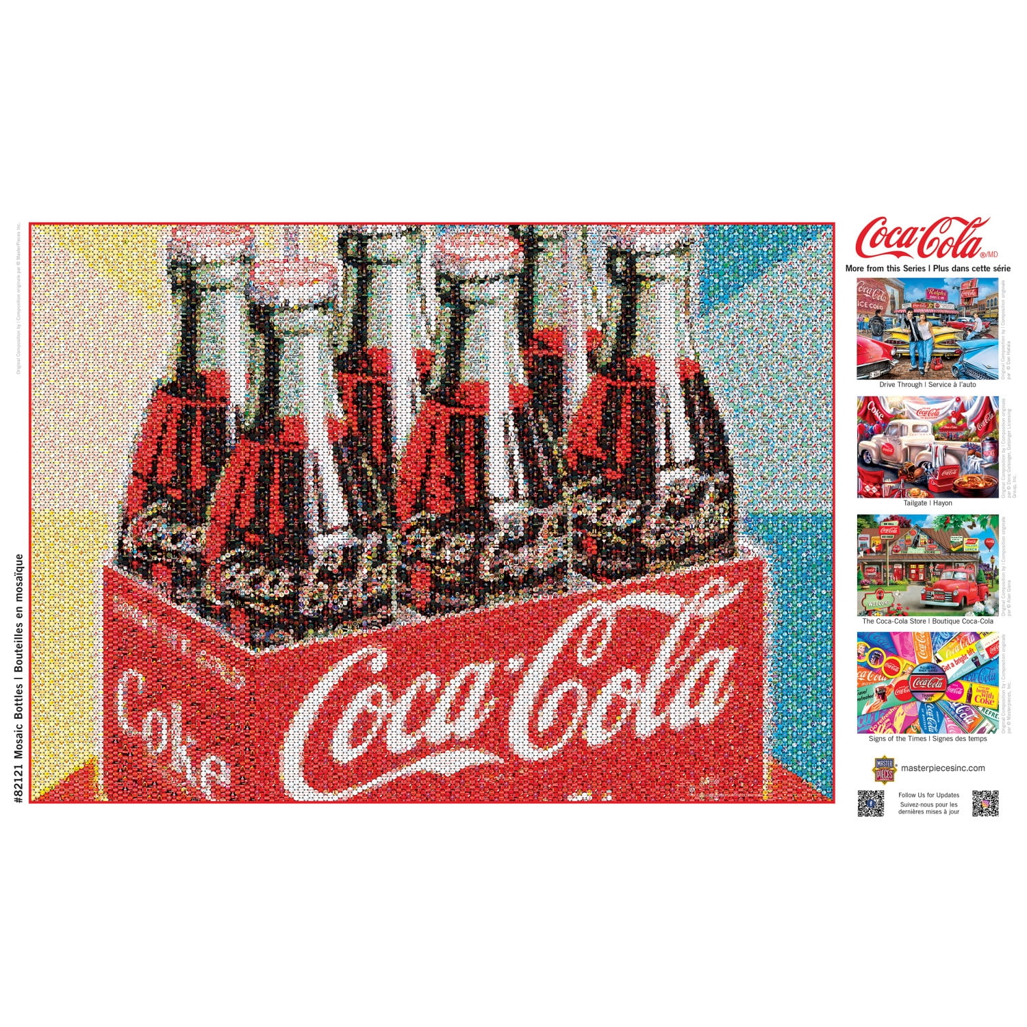 MasterPieces Coca-Cola Diner 1000 Piece Jigsaw Puzzle, 19.25