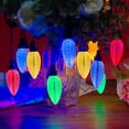 thumbnail image 2 of Bibana 35 FT Outdoor String Lights Commercial Grade Light 11 Modes Function Waterproof Extendable with Remote Control for Indoor Outdoor Wedding Party Christmas Decor (Warm & Multicolour), 2 of 7