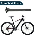 thumbnail image 3 of Asiento de bicicleta Unique Bargains 27.2x300mm, poste de sillín ligero, color negro mate, fibra de carbono, 3 of 7